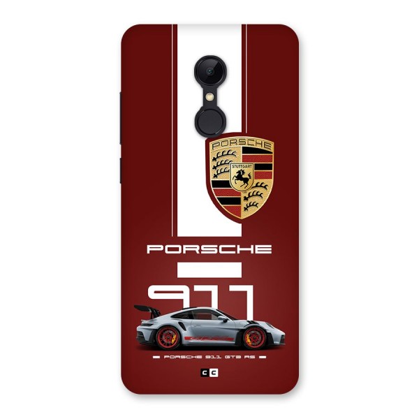 Luxe Supercar Back Case for Redmi 5