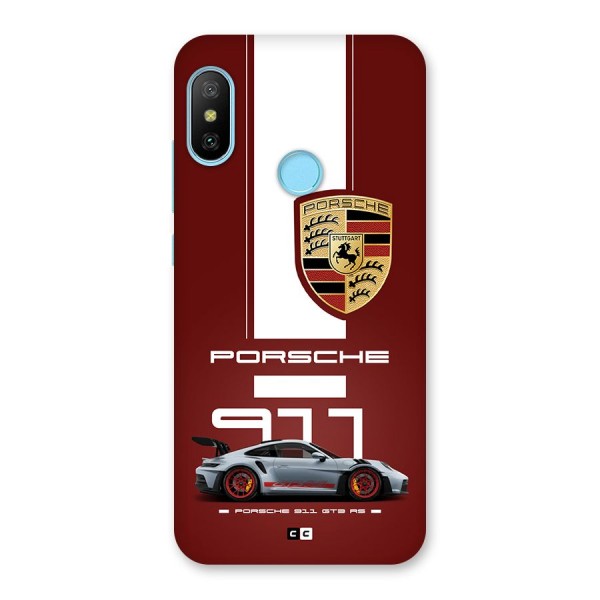 Luxe Supercar Back Case for Redmi 6 Pro