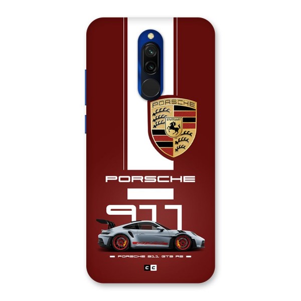 Luxe Supercar Back Case for Redmi 8