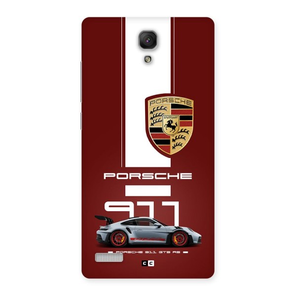 Luxe Supercar Back Case for Redmi Note