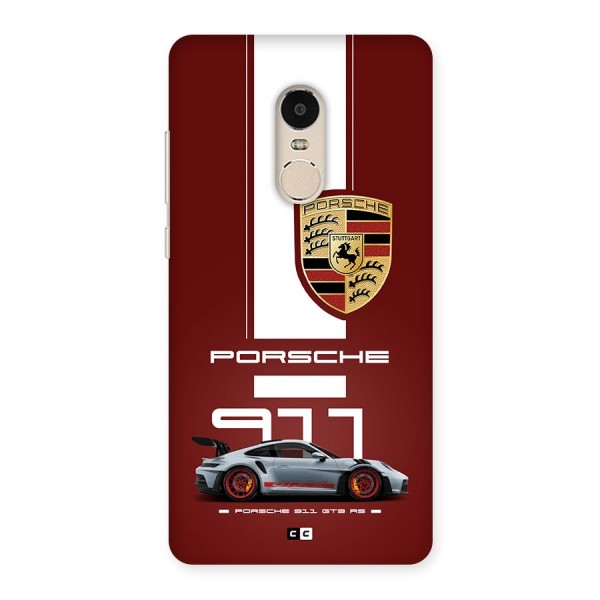 Luxe Supercar Back Case for Redmi Note 4