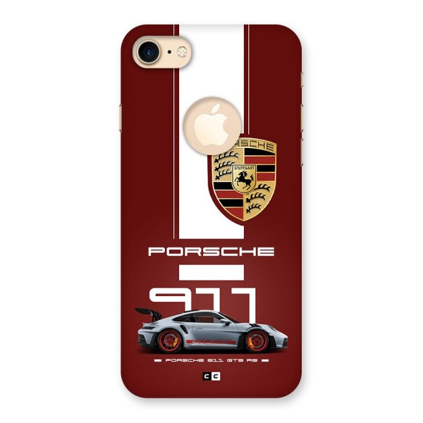 Luxe Supercar Back Case for iPhone 8 Logo Cut