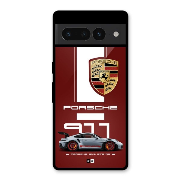 Luxe Supercar Glass Back Case for Google Pixel 7 Pro