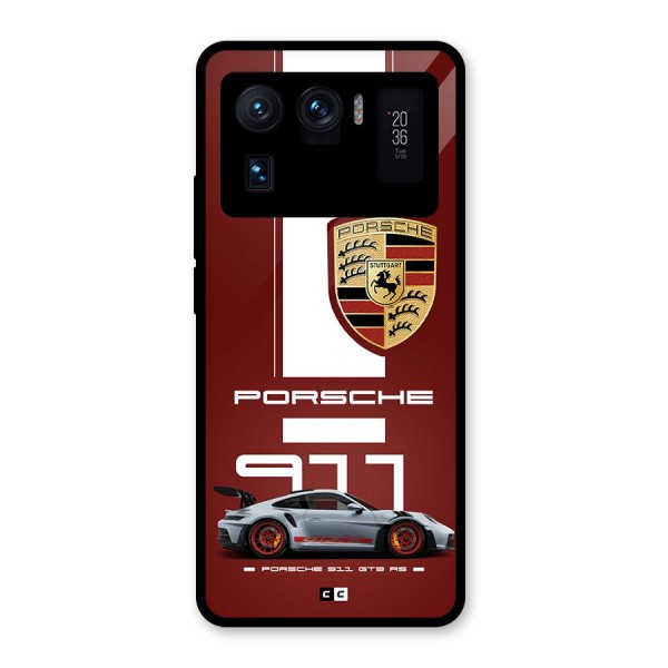 Luxe Supercar Glass Back Case for Mi 11 Ultra