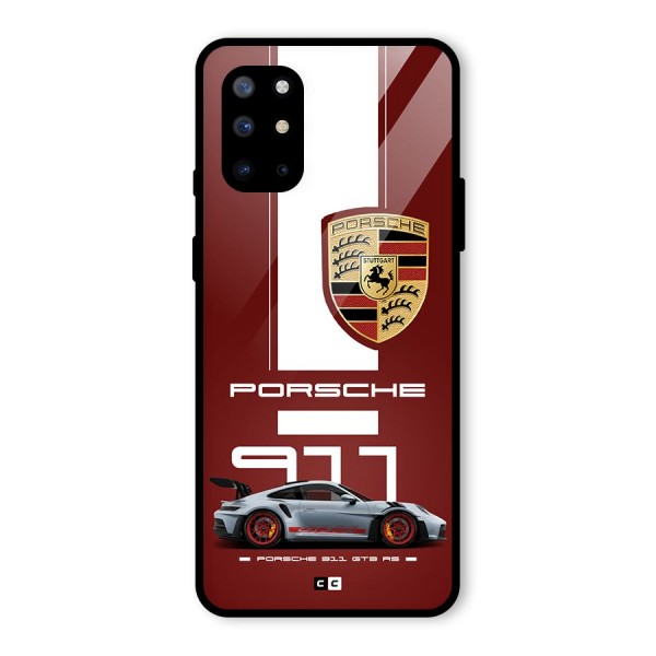 Luxe Supercar Glass Back Case for OnePlus 8T