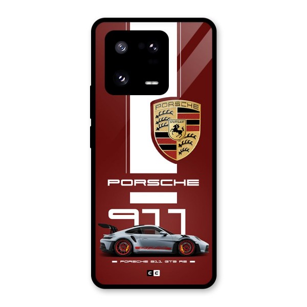 Luxe Supercar Glass Back Case for Xiaomi 13 Pro