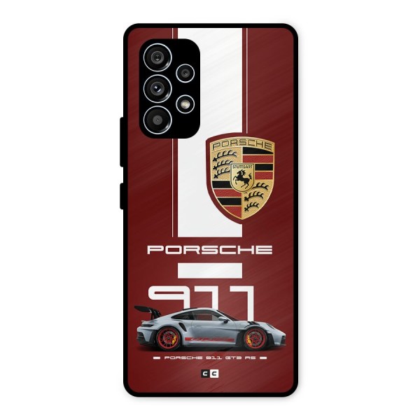 Luxe Supercar Metal Back Case for Galaxy A53 5G