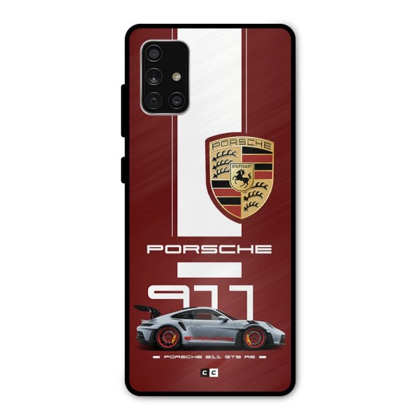 Luxe Supercar Metal Back Case for Galaxy A71