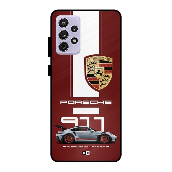 Luxe Supercar Metal Back Case for Galaxy A72