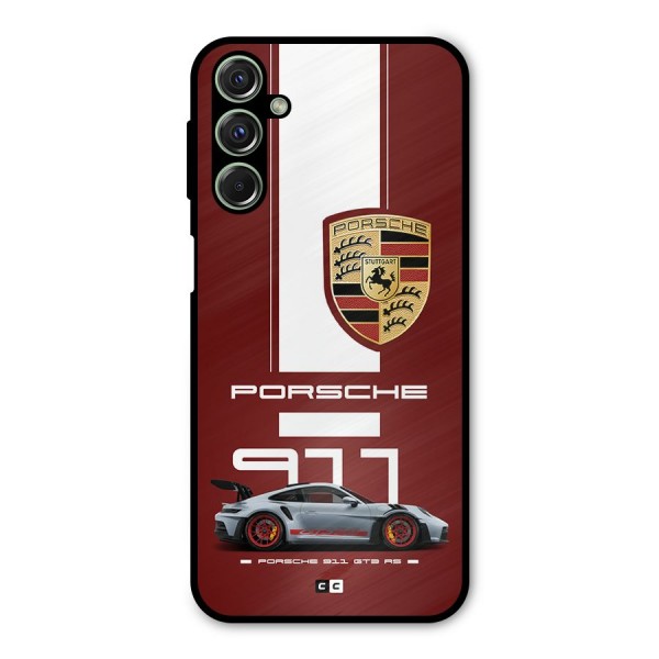 Luxe Supercar Metal Back Case for Galaxy F34