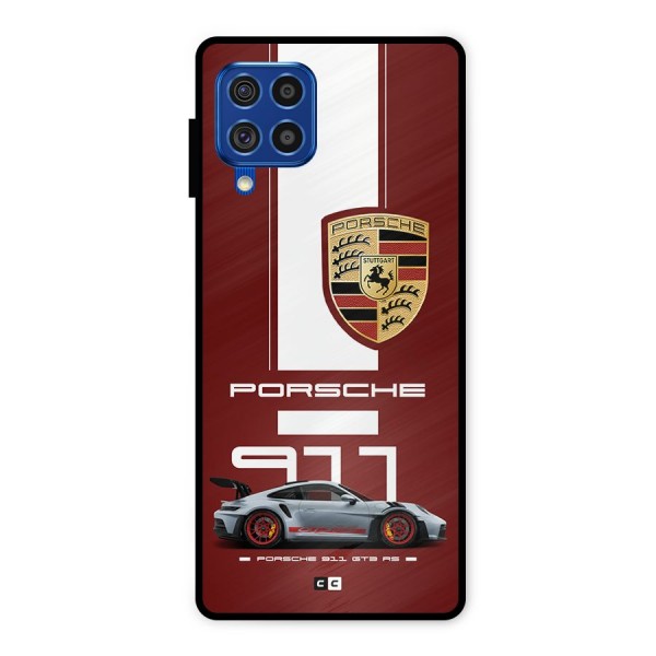 Luxe Supercar Metal Back Case for Galaxy F62