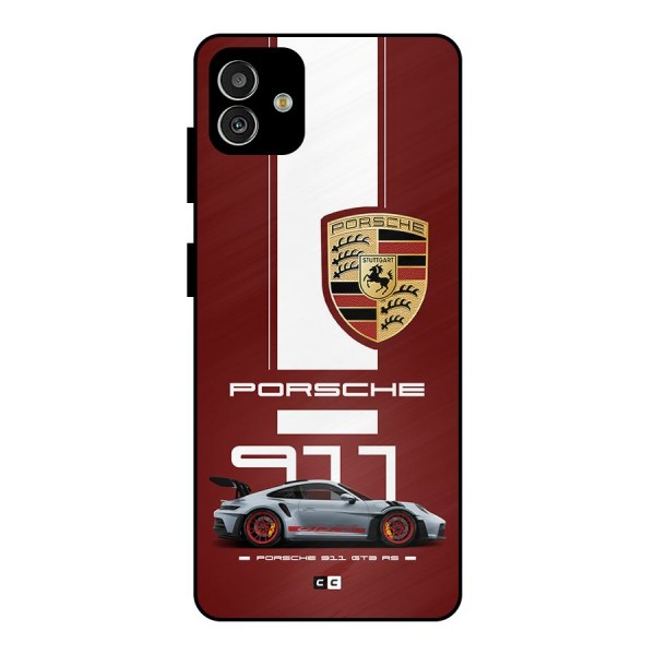 Luxe Supercar Metal Back Case for Galaxy M13 5G