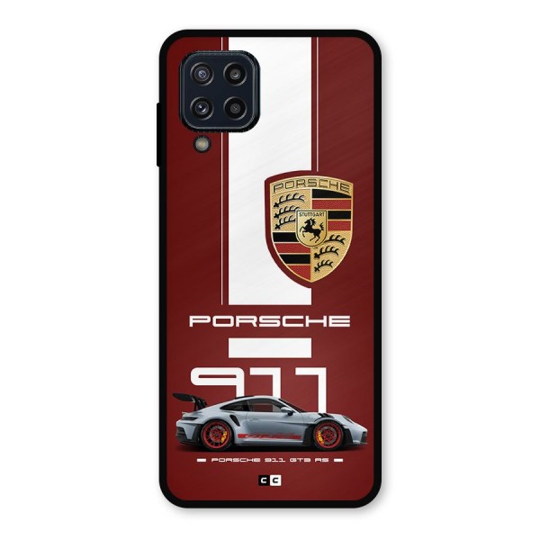 Luxe Supercar Metal Back Case for Galaxy M32