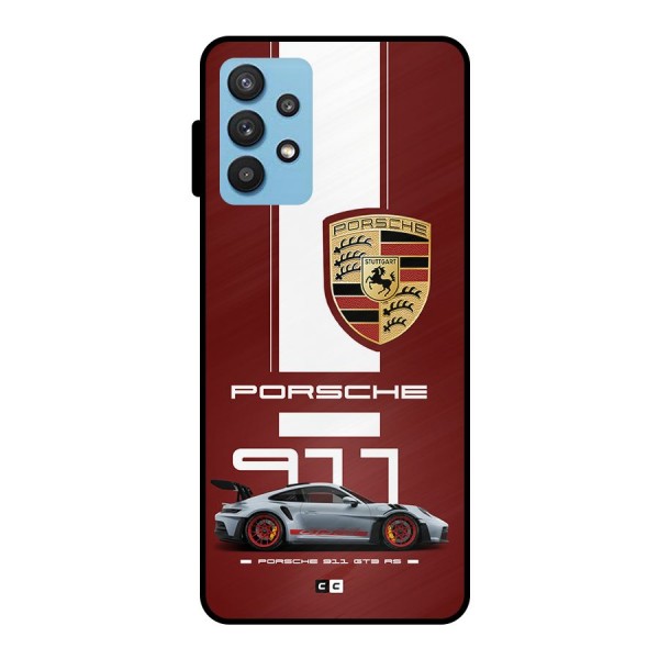 Luxe Supercar Metal Back Case for Galaxy M32 5G