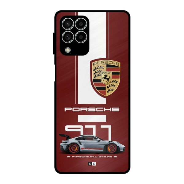 Luxe Supercar Metal Back Case for Galaxy M33