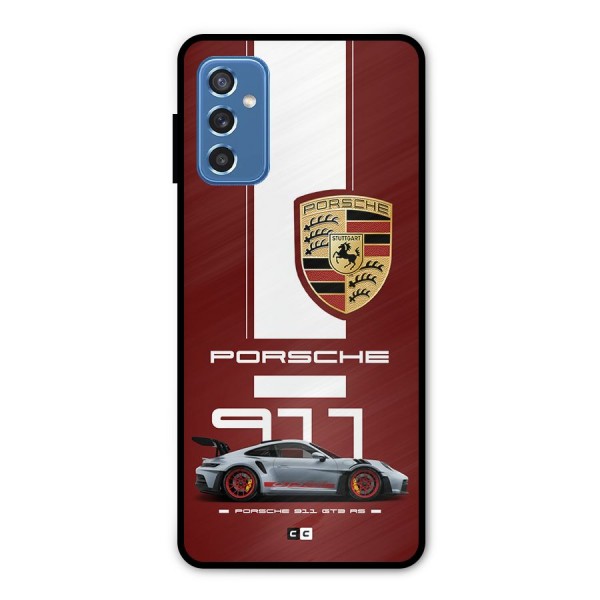 Luxe Supercar Metal Back Case for Galaxy M52 5G