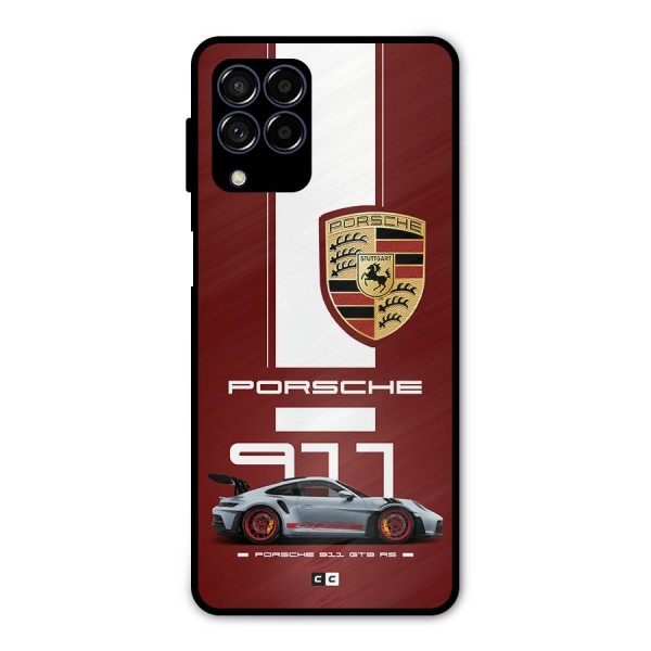 Luxe Supercar Metal Back Case for Galaxy M53 5G