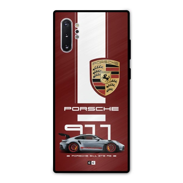 Luxe Supercar Metal Back Case for Galaxy Note 10 Plus