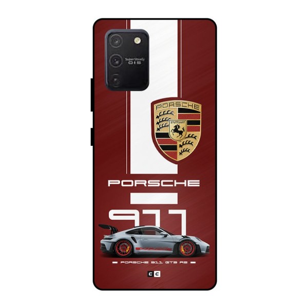 Luxe Supercar Metal Back Case for Galaxy S10 Lite