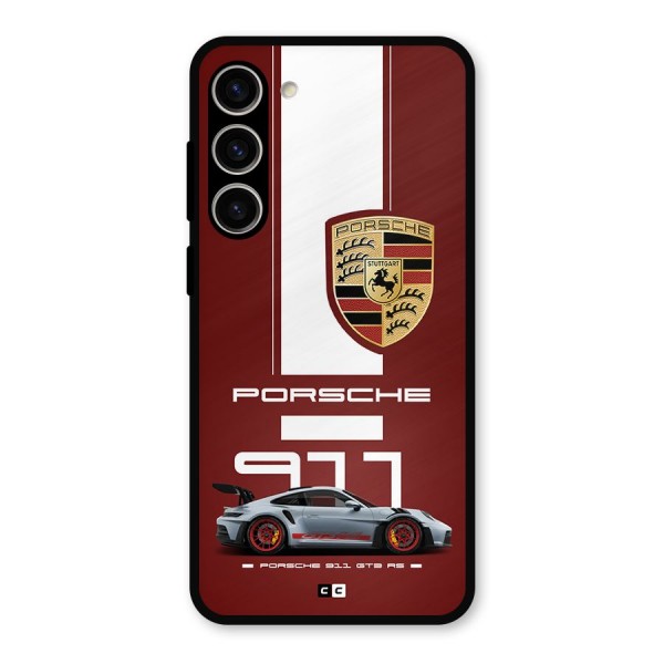 Luxe Supercar Metal Back Case for Galaxy S23 Plus