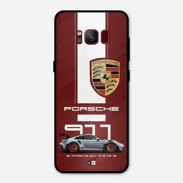 Luxe Supercar Metal Back Case for Galaxy S8