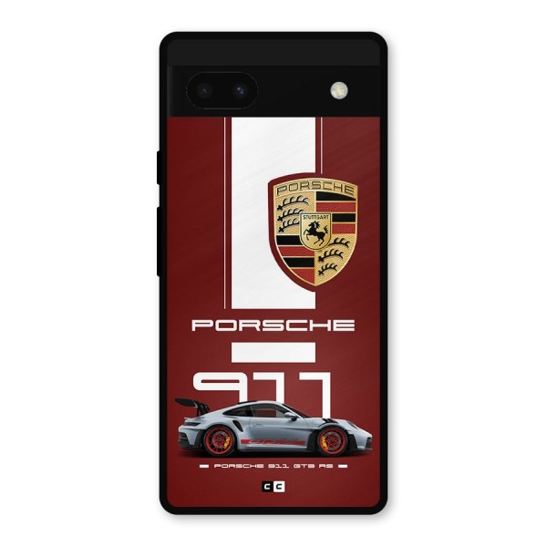 Luxe Supercar Metal Back Case for Google Pixel 6a