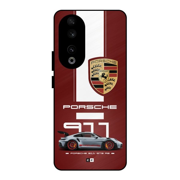 Luxe Supercar Metal Back Case for Honor 90