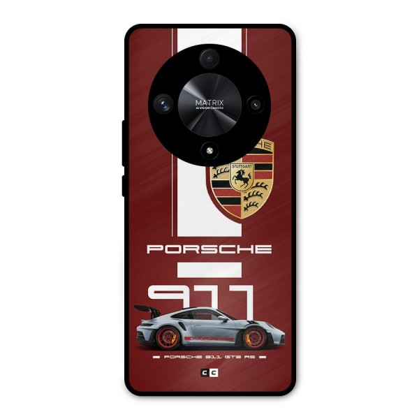 Luxe Supercar Metal Back Case for Honor X9b