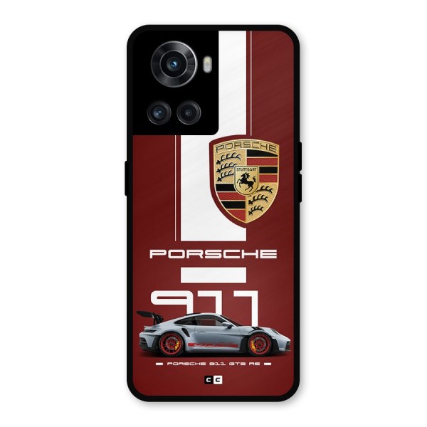 Luxe Supercar Metal Back Case for OnePlus 10R