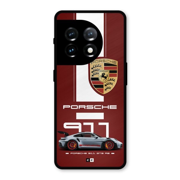 Luxe Supercar Metal Back Case for OnePlus 11