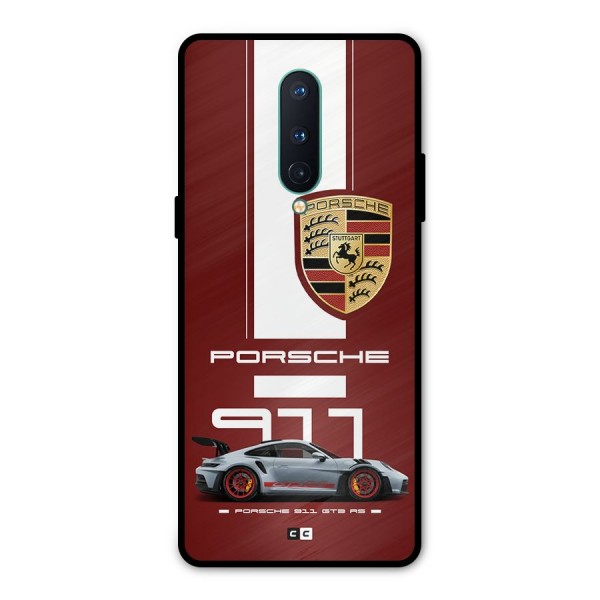 Luxe Supercar Metal Back Case for OnePlus 8