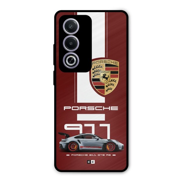 Luxe Supercar Metal Back Case for Oppo A3 Pro