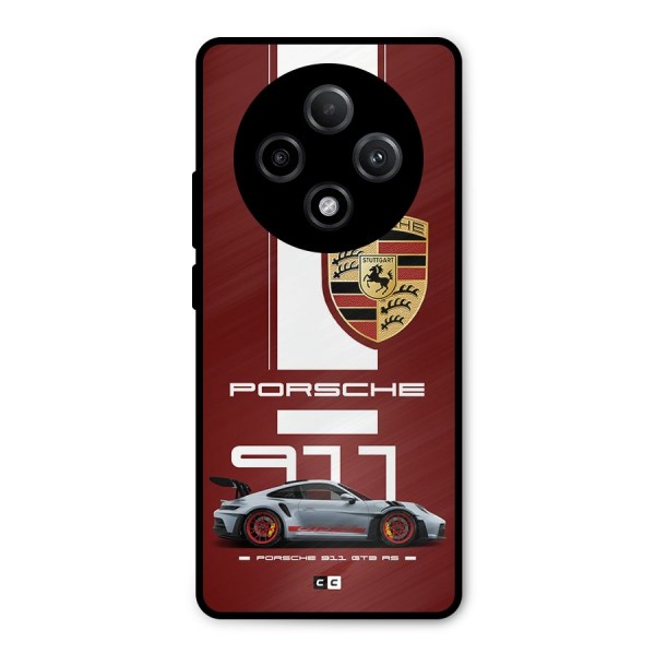 Luxe Supercar Metal Back Case for Oppo F27 Pro Plus