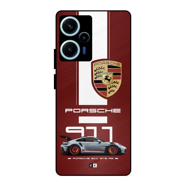 Luxe Supercar Metal Back Case for Poco F5