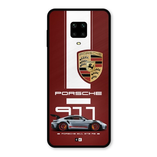 Luxe Supercar Metal Back Case for Poco M2