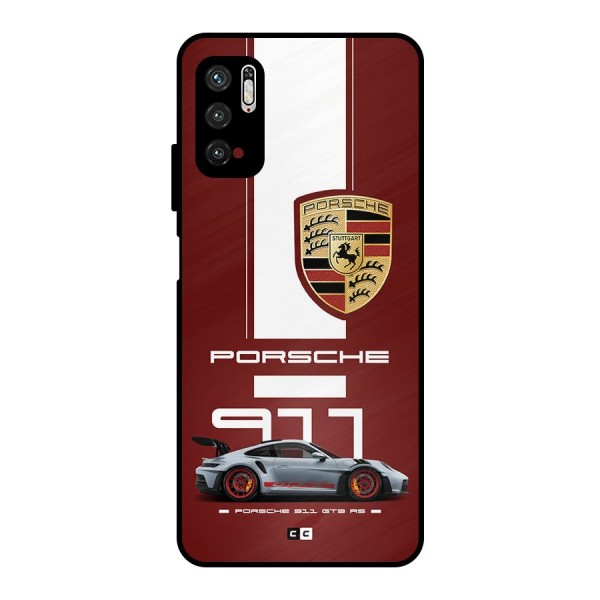 Luxe Supercar Metal Back Case for Poco M3 Pro 5G