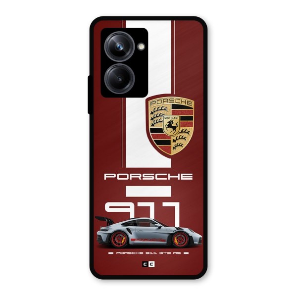 Luxe Supercar Metal Back Case for Realme 10 Pro