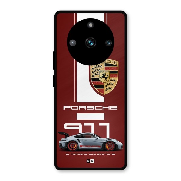 Luxe Supercar Metal Back Case for Realme 11 Pro