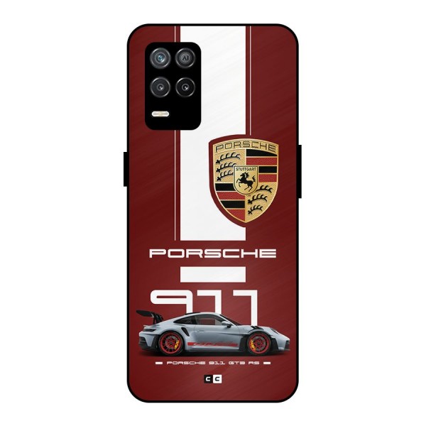 Luxe Supercar Metal Back Case for Realme 8s 5G