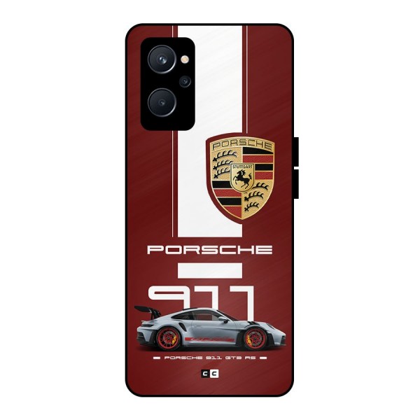 Luxe Supercar Metal Back Case for Realme 9i 5G