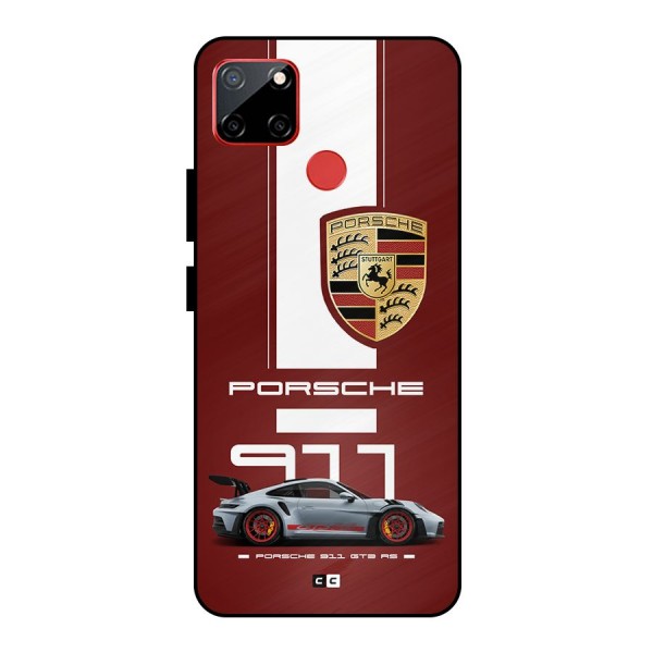 Luxe Supercar Metal Back Case for Realme C12