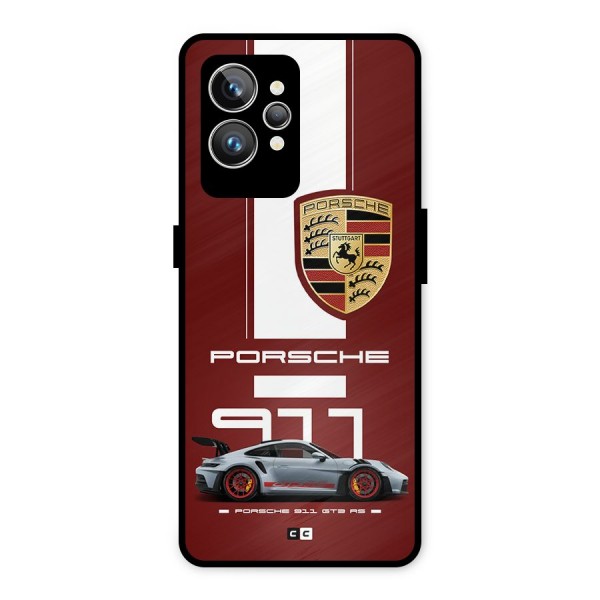 Luxe Supercar Metal Back Case for Realme GT2 Pro