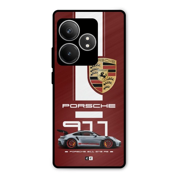 Luxe Supercar Metal Back Case for Realme GT 6T