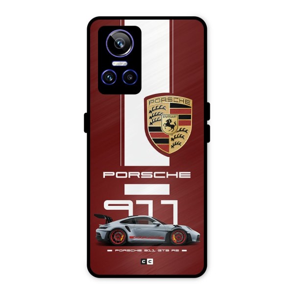 Luxe Supercar Metal Back Case for Realme GT Neo 3