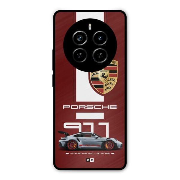 Luxe Supercar Metal Back Case for Realme P1 Pro