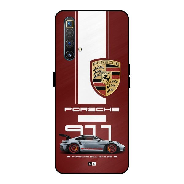 Luxe Supercar Metal Back Case for Realme X3