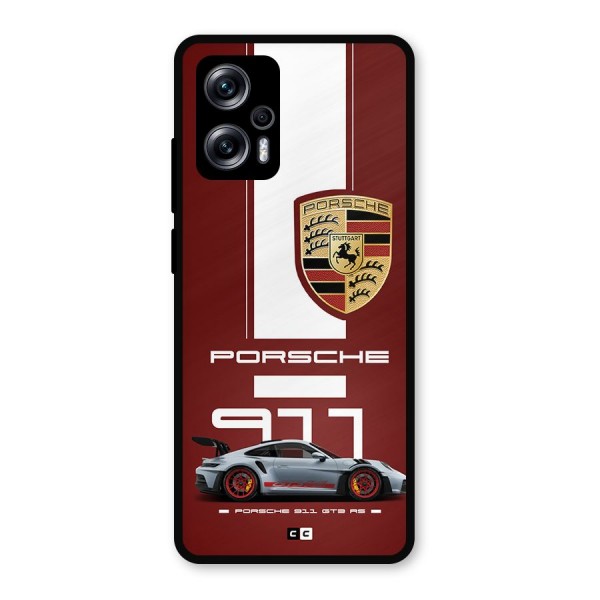 Luxe Supercar Metal Back Case for Redmi K50i