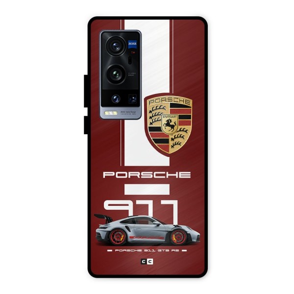 Luxe Supercar Metal Back Case for Vivo X60 Pro Plus