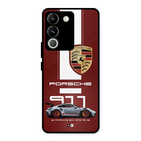 Luxe Supercar Metal Back Case for Vivo Y200