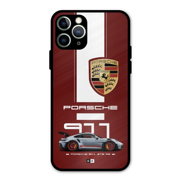 Luxe Supercar Metal Back Case for iPhone 11 Pro Max